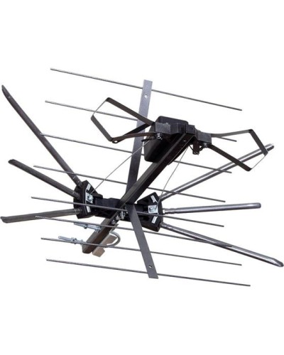 Антенна ТВ наружная АКТИВНАЯ для аналогового и цифрового ТВ REXANT (34-0401) в Чебоксарах Системы видеонаблюдения Pintop.ru