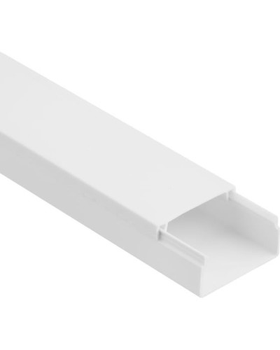 Кабель-канал 20х10 мм, белый (100 м/уп.) (ТОП-2) Rexant (28-2010-2) в Чебоксарах Кабель-канал Pintop.ru