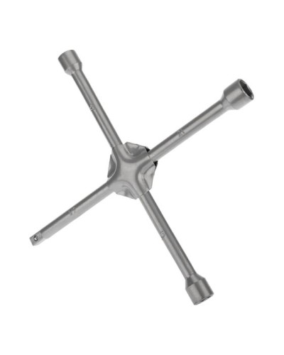 Ключ-крест баллонный 17х19х21 мм, под квадрат 1/2, усиленный, толщина 16 мм REXANT (12-5881) в Чебоксарах Монтажные материалы Pintop.ru