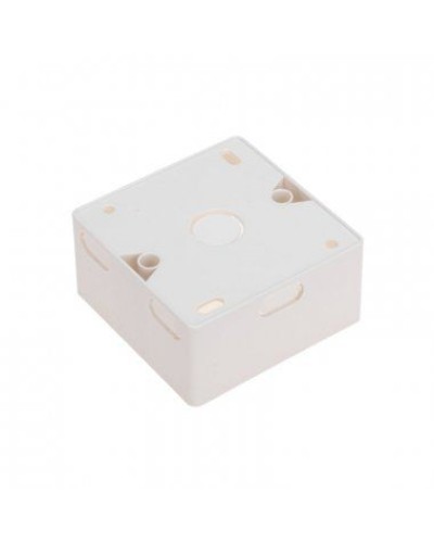 Короб накладной для лицевых панелей 80х80 под 2 модуля 45х22,5 Mosaic 03-0126 в Чебоксарах Распределительные коробки Pintop.ru