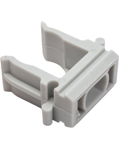 Крепёж-клипса для труб ø16 мм, серая (100 шт/уп)Rexant (28-0116-2) в Чебоксарах Держатели, клипсы, скобы Pintop.ru