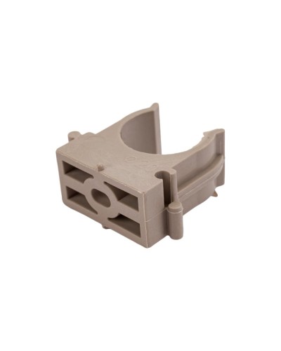 Крепёж-клипса для труб ø20 мм, серая (100 шт/уп)Rexant (28-0120-2) в Чебоксарах Держатели, клипсы, скобы Pintop.ru