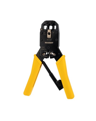 Кримпер для обжима 10P10C / 8P8C / 6P6C / 4P4C (HT-200R) (TL-200R) REXANT (12-3442) в Чебоксарах Монтажные материалы Pintop.ru