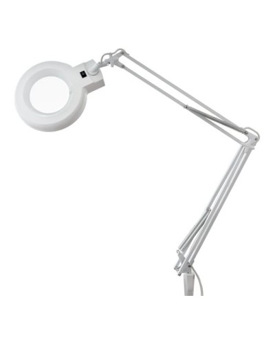 Лупа на струбцине круглая настольная 8Х с подсветкой REXANT (31-0021) в Чебоксарах Монтажные материалы Pintop.ru