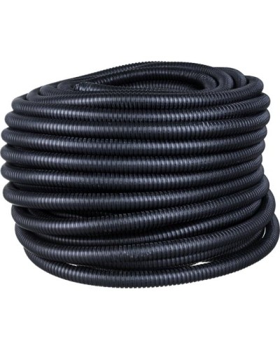 Металлорукав в ПВХ изоляции МРПИнг-20 (РЗ-Ц-ПВХнг), черный REXANT (28-2020-50) в Чебоксарах Металлорукав Pintop.ru