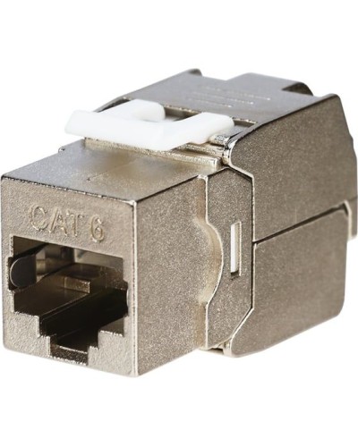 Модуль Keystone Jack RJ-45(8P8C), FTP экранированный, CAT 6, тип 180 град., самозажимной REXANT PRO 02-0261 в Чебоксарах Модули Keystone Pintop.ru