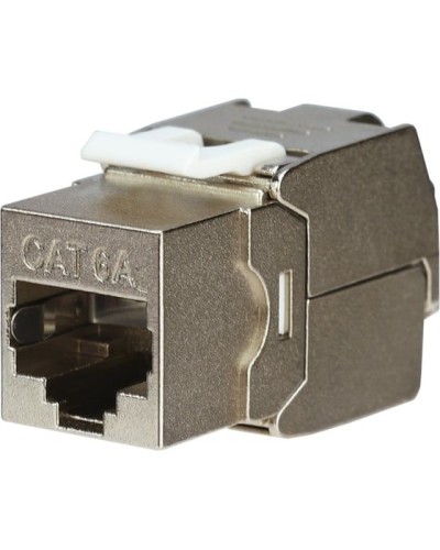 Модуль Keystone, Jack RJ-45(8P8C), FTP экранированный, CAT 6A, тип 180 град., самозажимной REXANT PRO 02-0361 в Чебоксарах Модули Keystone Pintop.ru