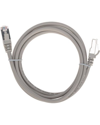 Патч-корд F/UTP, CAT 5e, RJ45-RJ45, 26AWG, LSZH, серый, 1,5м REXANT 02-0110-105 в Чебоксарах Патчкорды (медные) Pintop.ru