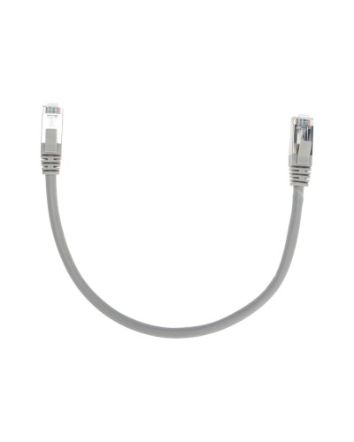 Патч-корд F/UTP, CAT 6, RJ45-RJ45, 26AWG, LSZH, серый, 0,3м REXANT 02-0210-03 в Чебоксарах Патчкорды (медные) Pintop.ru
