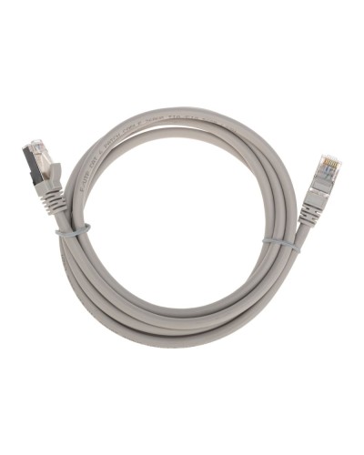 Патч-корд F/UTP, CAT 6, RJ45-RJ45, 26AWG, LSZH, серый, 2м REXANT 02-0210-2 в Чебоксарах Патчкорды (медные) Pintop.ru
