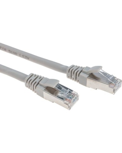 Патч-корд F/UTP, CAT 6, RJ45-RJ45, 26AWG, LSZH, серый, 5м REXANT 02-0210-5 в Чебоксарах Патчкорды (медные) Pintop.ru