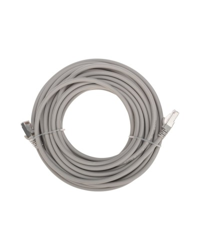 Патч-корд S/FTP, CAT 6A (10G), RJ45-RJ45, 28AWG, LSZH, серый, 10м REXANT 02-0390-10 в Чебоксарах Патчкорды (медные) Pintop.ru