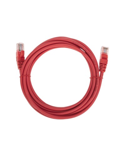 Патч-корд U/UTP, CAT 5e, RJ45-RJ45, 26AWG, LSZH, красный, 3м REXANT 02-0103-3 в Чебоксарах Патчкорды (медные) Pintop.ru