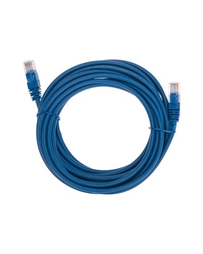 Патч-корд U/UTP, CAT 5e, RJ45-RJ45, 26AWG, LSZH, синий, 5м REXANT 02-0104-5 в Чебоксарах Патчкорды (медные) Pintop.ru