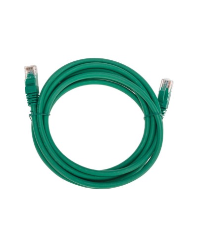 Патч-корд U/UTP, CAT 6, RJ45-RJ45, 26AWG, LSZH, зеленый, 3м REXANT 02-0296-3 в Чебоксарах Патчкорды (медные) Pintop.ru