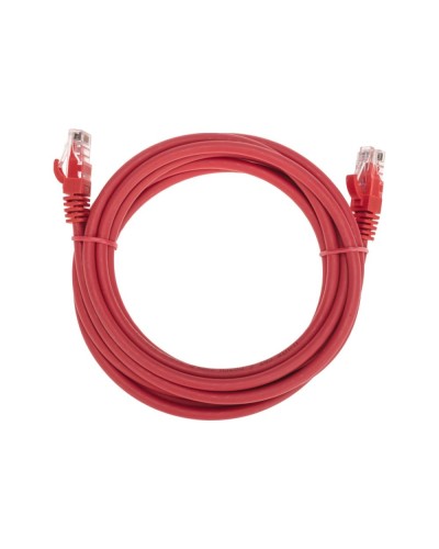 Патч-корд U/UTP, CAT 6, RJ45-RJ45, 26AWG, LSZH, красный, 3м REXANT 02-0293-3 в Чебоксарах Патчкорды (медные) Pintop.ru