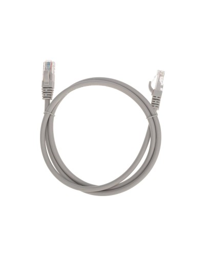 Патч-корд U/UTP, CAT 6, RJ45-RJ45, 26AWG, LSZH, серый, 1м REXANT 02-0290-1 в Чебоксарах Патчкорды (медные) Pintop.ru