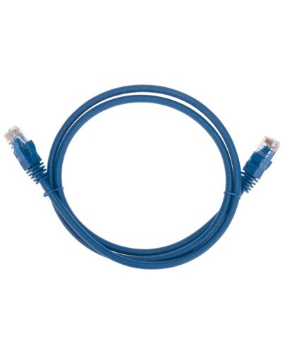 Патч-корд U/UTP, CAT 6, RJ45-RJ45, 26AWG, LSZH, синий, 1м REXANT 02-0294-1 в Чебоксарах Патчкорды (медные) Pintop.ru
