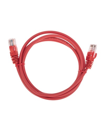 Патч-корд U/UTP, CAT 5e, RJ45-RJ45, 26AWG, LSZH, красный, 1,5м REXANT 02-0103-105 в Чебоксарах Патчкорды (медные) Pintop.ru