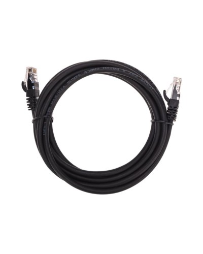 Патч-корд U/UTP, CAT 6, RJ45-RJ45, 26AWG, LSZH, черный, 3м REXANT 02-0292-3 в Чебоксарах Патчкорды (медные) Pintop.ru