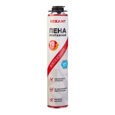 Пена монтажная огнестойкая для пистолета 65 л 780г REXANT (89-0912)