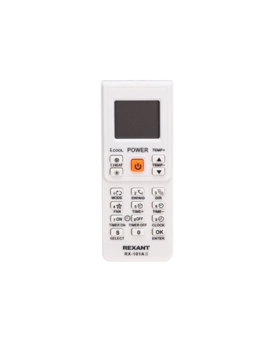Пульт универсальный для кондиционеров RX-101AII REXANT 38-0103 в Чебоксарах Системы видеонаблюдения Pintop.ru
