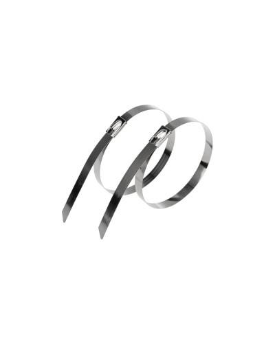 Стяжка кабельная стальная (304) 400x4,6мм (50 шт/уп) REXANT (07-0408) в Чебоксарах Стяжки-хомуты Pintop.ru