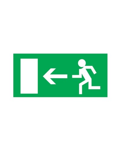 Эвакуационный знак Направление к эвакуационному выходу налево100*300 мм (5шт/упак) REXANT (56-0026) в Чебоксарах Дополнительное оборудование для ОПС Pintop.ru