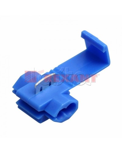 Ответвитель 1.0-2.5мм² (KW-4, 3MB (LT-216)) синий (100шт/уп) REXANT 08-0771 в Чебоксарах Аксессуары для кабель-канала Pintop.ru