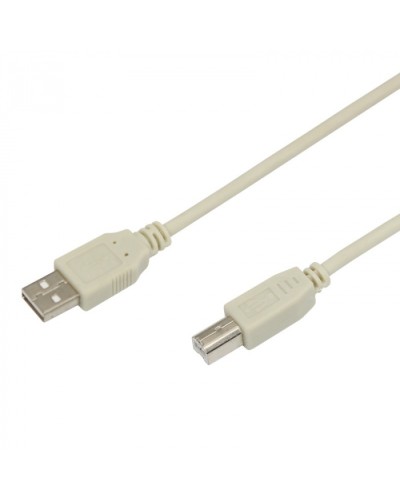 Шнур USB 2.0 (шт. USB А - шт. USB В), 1.8 М REXANT 18-1104 в Чебоксарах Патч-корды и пигтейлы Pintop.ru