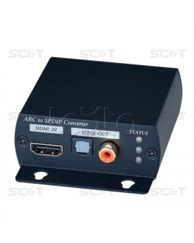 Преобразователь цифрового аудио из HDMI сигнала SC&T ARC01 в Чебоксарах Видеоусилители, Модуляторы, Делители Pintop.ru