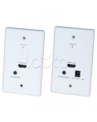 Комплект передачи HDMI с обратным ИК-повторителем SC&T HW01 в Чебоксарах Видеоусилители, Модуляторы, Делители Pintop.ru