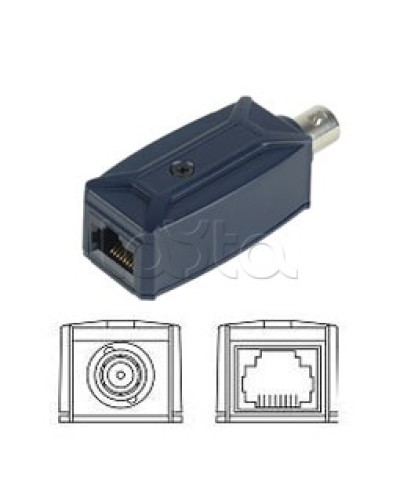 Удлинитель Ethernet, пассивный по коаксиальному кабелю SC&T IP01 в Чебоксарах Видеоусилители, Модуляторы, Делители Pintop.ru
