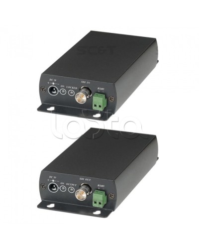 Комплект для передачи HD-SDI и RS485 по одному кабелю витой пары SC&T SDI05A в Чебоксарах Видеоусилители, Модуляторы, Делители Pintop.ru
