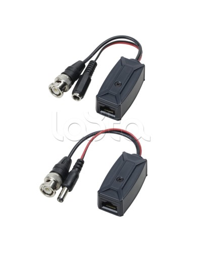 Комплект для передачи HDCVI/HDTVI/AHD видео и питания по витой паре SC&T TTP111HDP-LK в Чебоксарах Видеоусилители, Модуляторы, Делители Pintop.ru