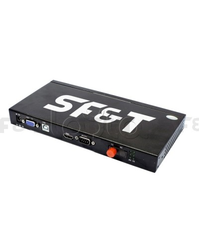 Передатчик DVI + Audio + USB + RS232 по оптоволокну SF&T SFD14A1S5T в Чебоксарах Видеоусилители, Модуляторы, Делители Pintop.ru