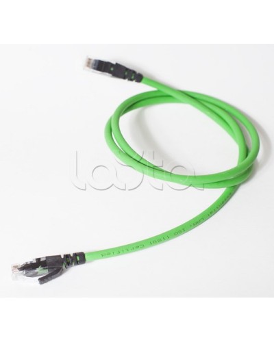 Коммутационный шнур категории 6, U/UTP, 4х2х(7х0,21), LSZH, 1м, зеленый SPL (500012) в Чебоксарах Патчкорды (медные) Pintop.ru