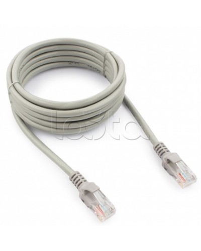 Коммутационный шнур категории, 5e U/UTP , 4х2х(7х0,21), LSZH, 3м, серый SPL (500081) в Чебоксарах Патч-корды и пигтейлы Pintop.ru