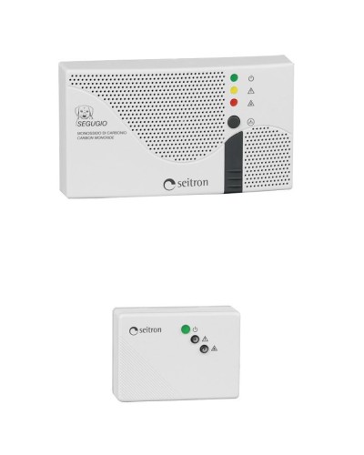 Комплект сигнализаторов на угарный и природный газ Seitron RGDCO0MP1+SGAMET в Чебоксарах Технологические извещатели Pintop.ru