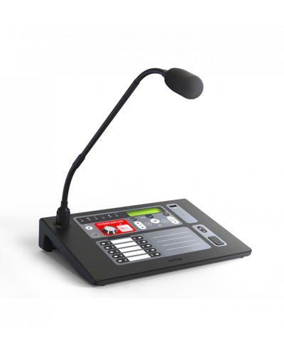 Пульт микрофонный Sonar SRM-7010 в Чебоксарах Система оповещения и трансляции Sonar Pintop.ru