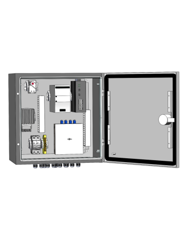 Узел коммутации всепогодный SpaceCam SC-Box-L2-8GP-240-2G(A) в Чебоксарах Коммутаторы Pintop.ru