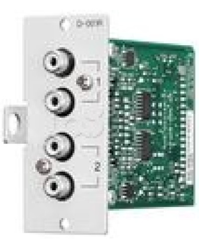 Модуль стерео входа небалансный 2-х канальный TOA D-001R в Чебоксарах Системы оповещения и трансляции TOA Pintop.ru