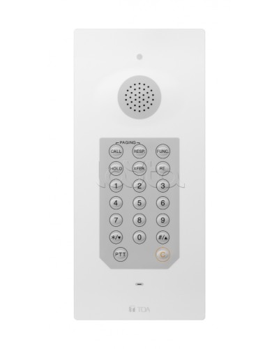 Мастер-станция громкоговорящей связи, встраиваемое исполнение TOA N-8033MS Y в Чебоксарах Системы оповещения и трансляции TOA Pintop.ru