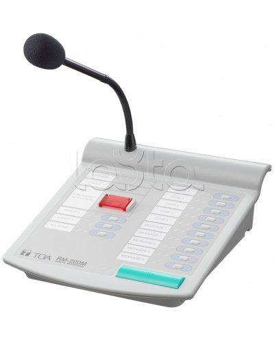 Панель микрофонная TOА RM-200M S в Чебоксарах Системы оповещения и трансляции TOA Pintop.ru