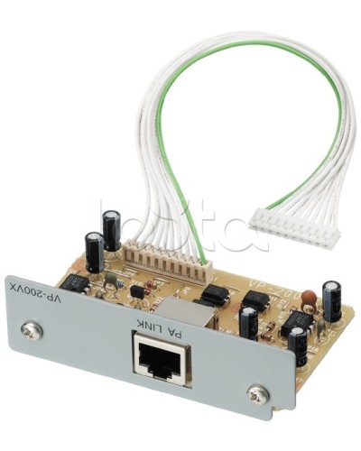 Модуль входа для усилителя серии VX-2000 TOА VP-200VX в Чебоксарах Системы оповещения и трансляции TOA Pintop.ru