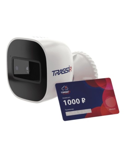 IP-камера видеонаблюдения уличная TRASSIR CloudBulletWifi в Чебоксарах IP-камеры Pintop.ru