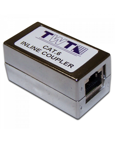 Повторитель портов RJ-45, экранированный, категории 6 TWT (TWT-CP45STP6) в Чебоксарах Проходные адаптеры RJ-45 и разветвители Pintop.ru