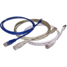 Патч-корд RJ45 TWT UTP кат.5e, с заливными колпачками, 2.0 м, белый TWT TWT-45-45-2.0-WH