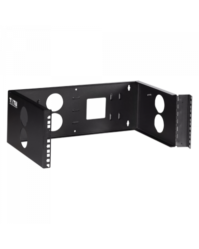 Рама настенная 19, поворотная, глубина 305 мм, 3U, черная TWT (TWT-FRWRT-3U-BK) в Чебоксарах Аксессуары для стоек и шкафов Pintop.ru
