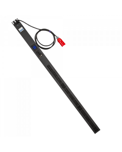 Блок розеток верт. 16A / 380V, 6xC19 + 36xC13, шнур 3.0 м, разъем IEC309 TWT (TWT-PDVMT3-6x36-16A) в Чебоксарах Блоки розеток Pintop.ru